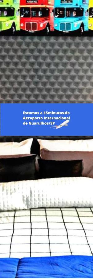 Pousada Casa dos Gattos - Próx ao Aeroporto Guarulhos Exterior foto
